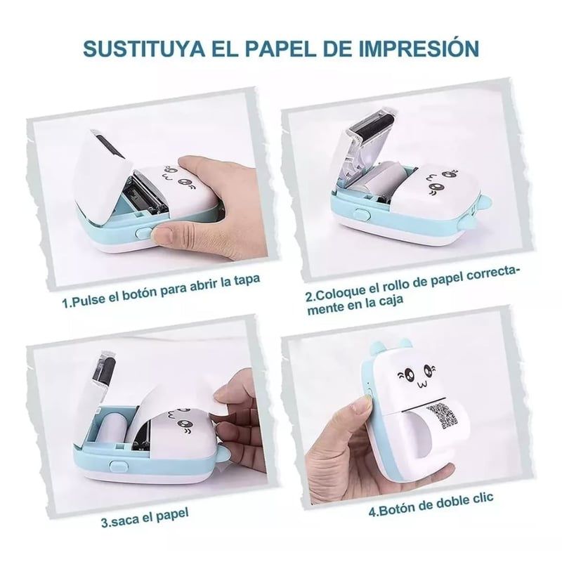 Mini Impresora Térmica Portátil