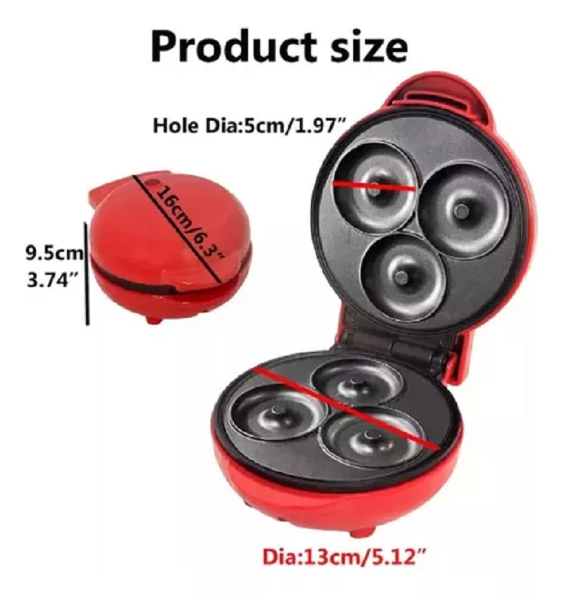 Maquina de Mini Donas x3 Unidades